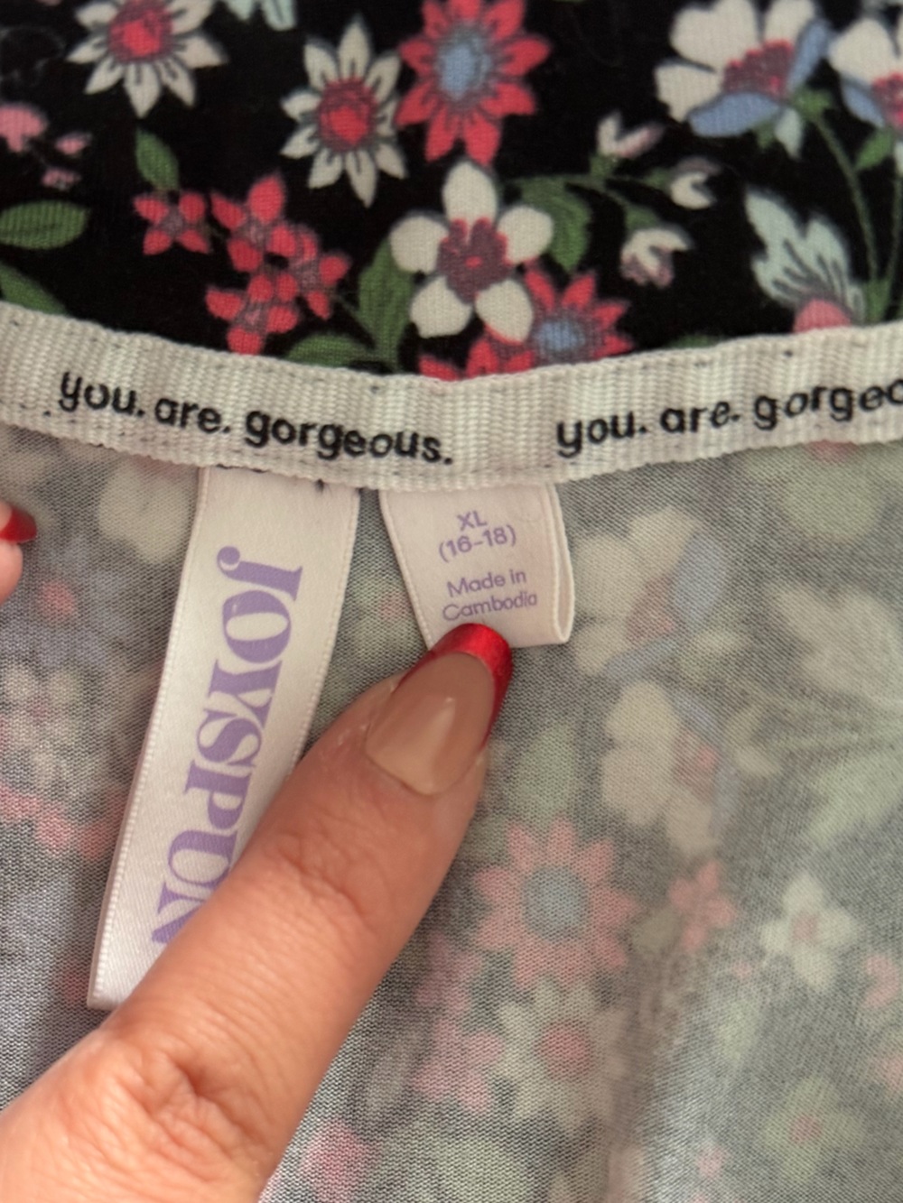 Joyspun Soft T-shirt and Short PJ Set - Picture 6 of 12